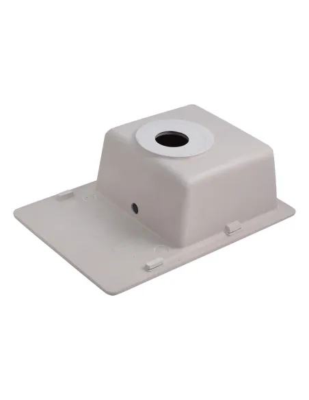 Мийка кухонна прямокутна Kroner KRP Komposit COL - 6243, 620x430x200 мм пісочне, з граніту