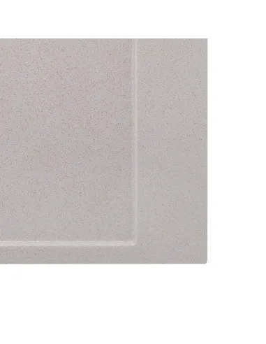 Мийка кухонна прямокутна Kroner KRP Komposit COL - 7850, 780x500x220 мм пісочне, з граніту