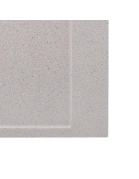 Мийка кухонна прямокутна Kroner KRP Komposit COL - 7850, 780x500x220 мм пісочне, з граніту