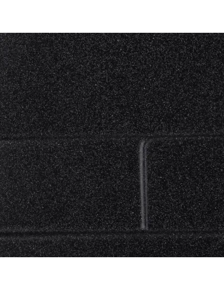 Мойка кухонная прямоугольная Kroner KRP Komposit GRB - 6550, 650x430x220 мм графит, из гранита