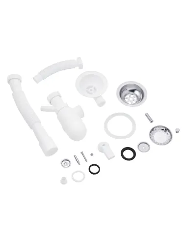 Мийка кухонна прямокутна Kroner KRP Komposit SCH - 6243, 620x430x220 мм чорне, з граніту