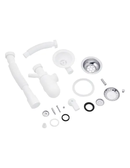 Мийка кухонна прямокутна Kroner KRP Komposit SCH - 6243, 620x430x220 мм чорне, з граніту