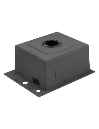 Мийка для кухні прямокутна Kroner KRP PVD Schwarze-4050HM з нержавіючої сталі