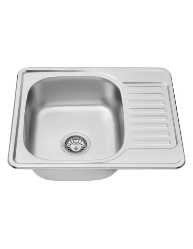 Мойка для кухни прямоугольная Kroner KRP Satin - 5848 из нержавеющей стали