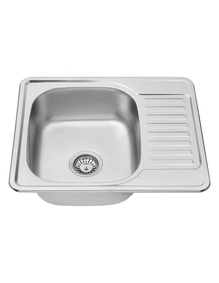 Мойка для кухни прямоугольная Kroner KRP Satin - 5848 из нержавеющей стали