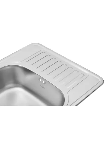 Мойка для кухни прямоугольная Kroner KRP Satin - 5848 из нержавеющей стали