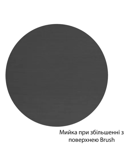 Мийка для кухні прямокутна Kroner KRP Schwarze - 4843HM ​​PVD з нержавіючої сталі