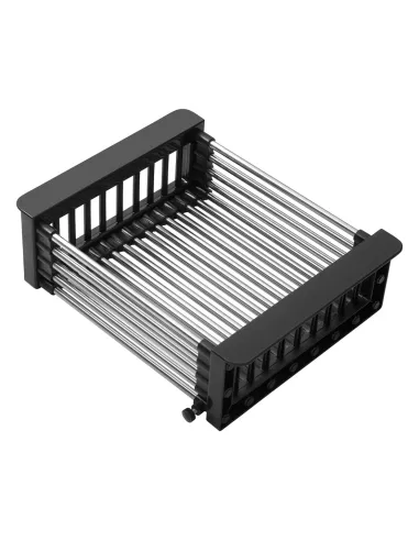 Мойка для кухни прямоугольная Kroner KRP Schwarze - 4843HM PVD из нержавеющей стали