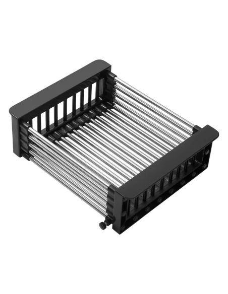 Мийка для кухні прямокутна Kroner KRP Schwarze - 4843HM ​​PVD з нержавіючої сталі