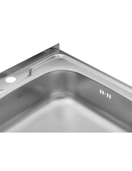 Мойка для кухни квадратная Kroner KRP Satin - 5050 из нержавеющей стали