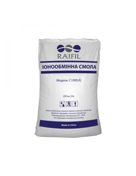 Іонообмінна смола Raifil C100E 2.0