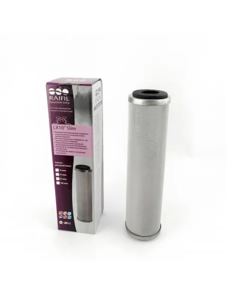 Картридж многоразовый сетчатый Raifil LXF 10-10, 10 микрон, из нержавеющей стали
