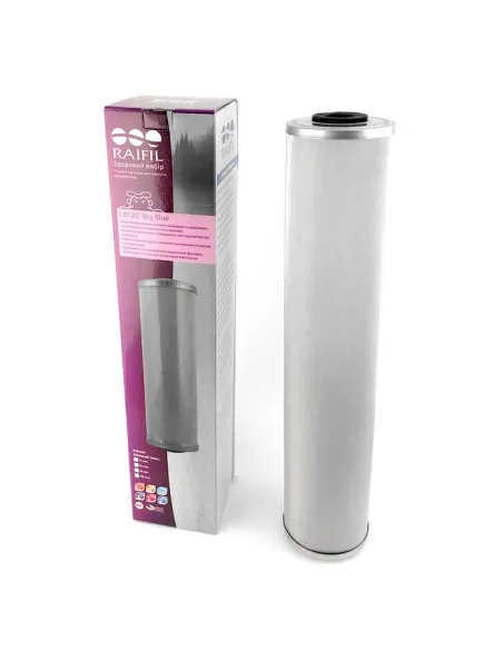 Картридж багаторазовий сітчастий Raifil Box LXF 20 100 мікрон, з нержавіючої сталі