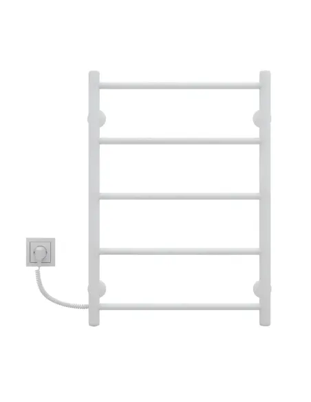 Сушка для рушників електрична Kosser ДП01EL W. 700х500/5 ЕL драбинка