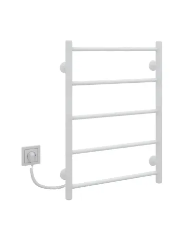 Сушка для рушників електрична Kosser ДП01EL W. 700х500/5 ЕL драбинка