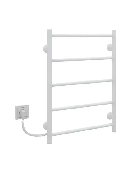 Полотенцесушитель электрический Kosser ДП01EL W. 700х500/5 ЕL Лесенка