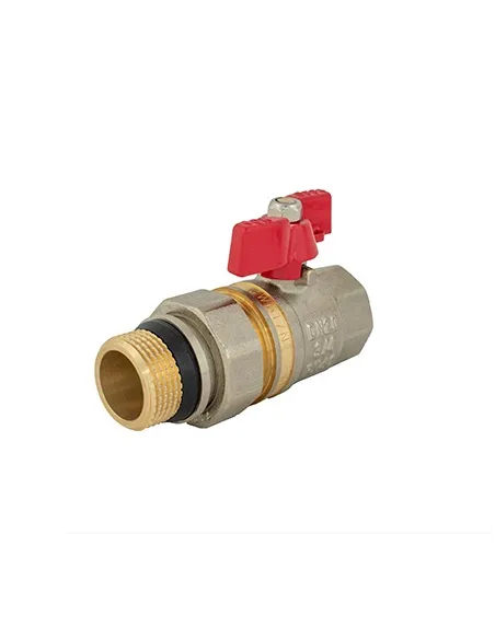 Кран шаровой прямой с американкой Fado New 25 НВ 1 дюйм