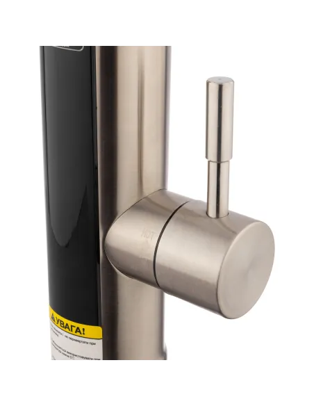 Смеситель для кухни с подогревом воды Kroner KRP Volt - ESG087RSS с дисплеем