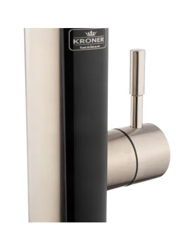 Смеситель для кухни с подогревом воды Kroner KRP Volt - ESG087RSS с дисплеем