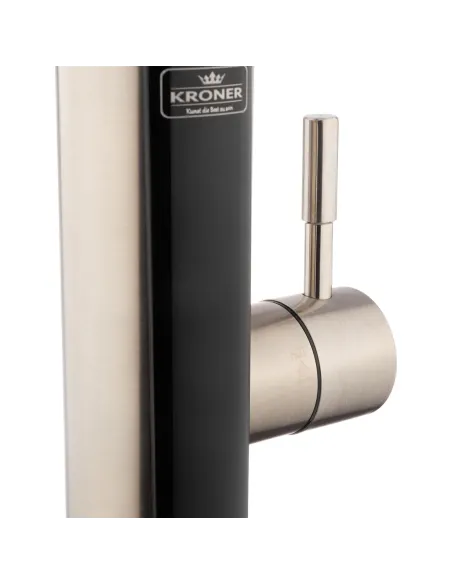 Смеситель для кухни с подогревом воды Kroner KRP Volt - ESG087RSS с дисплеем