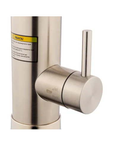 Смеситель для кухни с подогревом воды Kroner KRP Volt - ESG088 с дисплеем