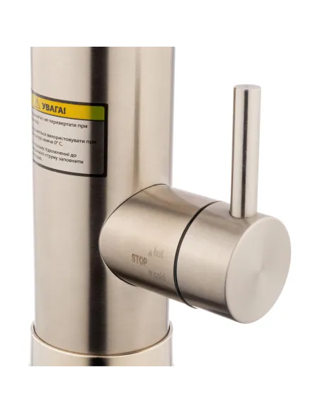 Смеситель для кухни с подогревом воды Kroner KRP Volt - ESG088 с дисплеем