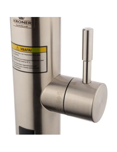 Змішувач для кухні з підігрівом води Kroner KRP Volt - ESG089 з дисплеєм