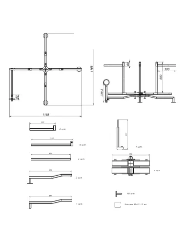 Тримач бухт Thermo Alliance IUATARAZM для розмотування труб