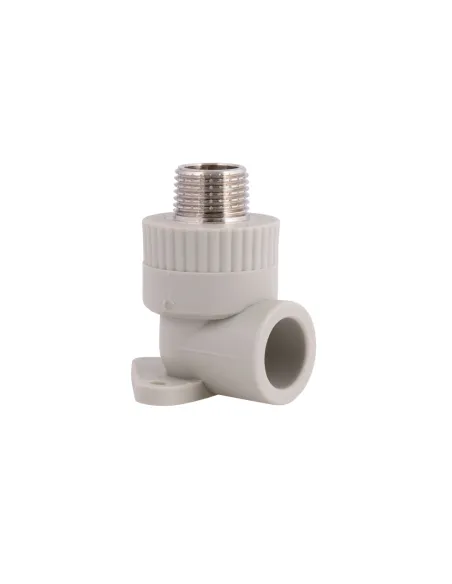 Уголок 90 для полипропиленовых труб Thermo Alliance PPR DSE501 20 мм х 1/2 дюйма, настенный