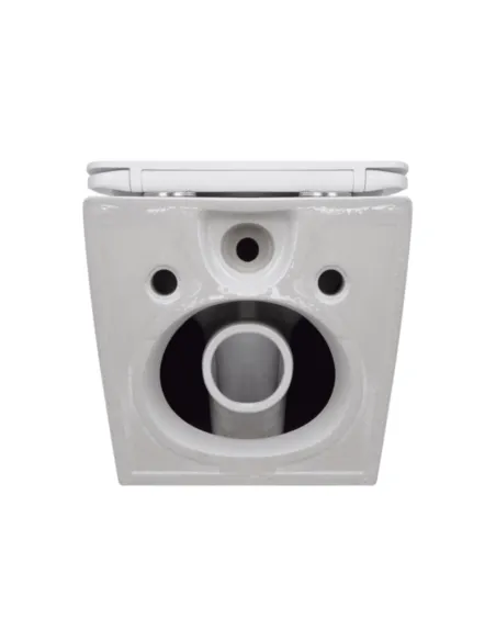 Унітаз Q-Tap Jay Ultra Quiet QT07335175W, 520х360х320 мм, безободковий, підвісний