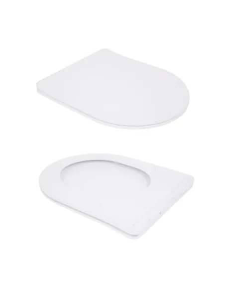 Унітаз Q-Tap Swan Ultra Quiet QT16335180W, 520х360х320 мм, безободковий, підвісний