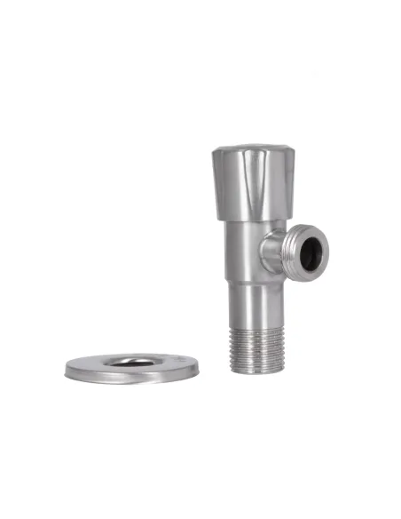 Приладовий кран кутовий Thermo Alliance Standart TAS347W1515SS 1/2 дюйми