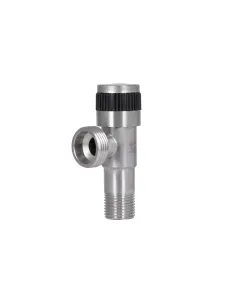 Приладовий кран кутовий Thermo Alliance Standart TAS345W1520SS 1/2 х 3/4 дюйми