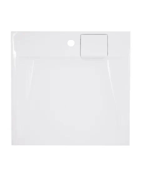 Раковина из искусственного камня Q-Tap Arvin QTARV2365WHI48575 White 595x595x115 мм, установка над стиральной машиной