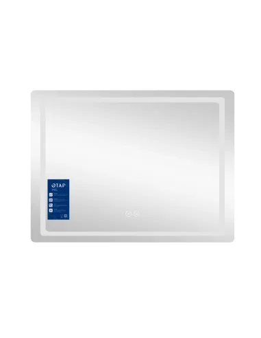 Дзеркало для ванної кімнати Q-Tap Mideya DC-F614 QT2078NCF07050W, з LED-підсвічуванням, з антизапітнінням