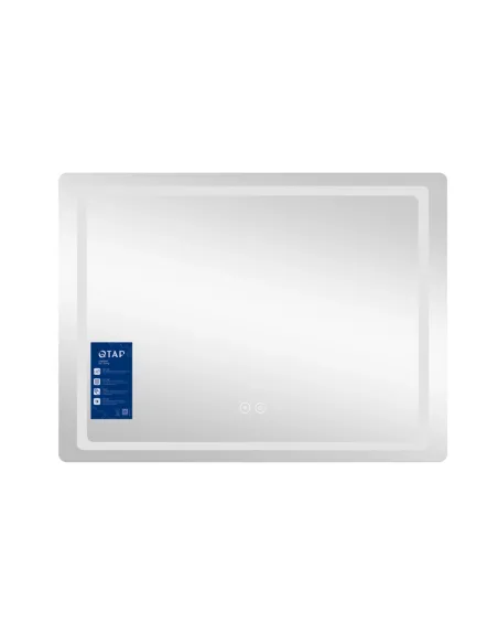 Дзеркало для ванної кімнати Q-Tap Mideya DC-F614 QT2078NCF07050W, з LED-підсвічуванням, з антизапітнінням