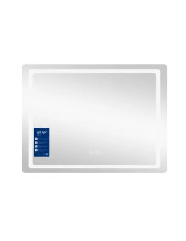 Дзеркало для ванної кімнати Q-Tap Mideya DC-F614 QT2078NCF07050W, з LED-підсвічуванням, з антизапітнінням