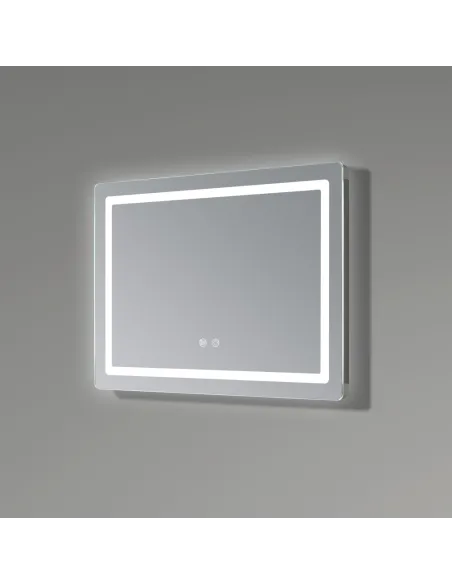 Зеркало для ванной Q-Tap Mideya DC-F614 QT2078NCF07050W, с LED-подсветкой, с антизапотеванием