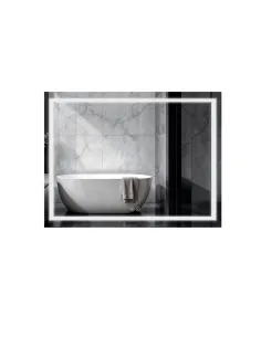 Зеркало для ванной Q-Tap Mideya DC-F613 QT2078NCF7050W, с LED-подсветкой, с антизапотеванием