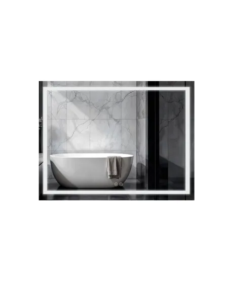 Дзеркало для ванної кімнати Q-Tap Mideya DC-F613 QT2078NCF7050W, з LED-підсвічуванням, з антизапітнінням