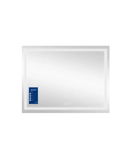 Дзеркало для ванної кімнати Q-Tap Mideya DC-F613 QT2078NCF7050W, з LED-підсвічуванням, з антизапітнінням