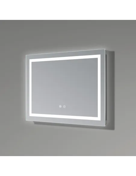 Дзеркало для ванної кімнати Q-Tap Mideya DC-F613 QT2078NCF7050W, з LED-підсвічуванням, з антизапітнінням
