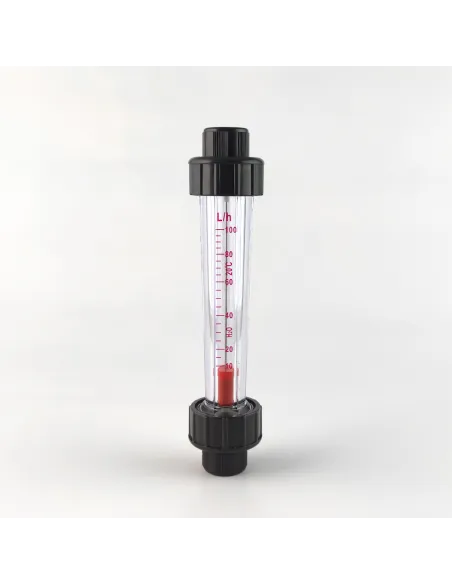 Ротаметр Raifil LZS-15D/R 10-100 L/H трубного типу, різьбовий, короткий