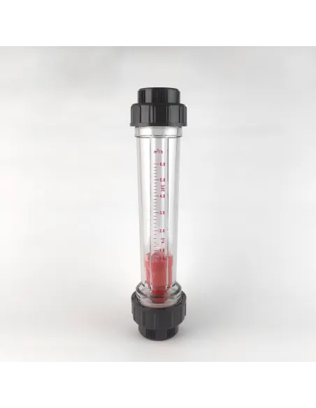 Ротаметр Raifil LZS-50 R 0.6-6 трубного типу, різьбовий, довгий