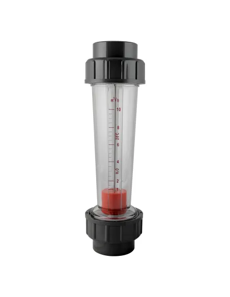 Ротаметр Raifil LZS-50D 1-10 трубного типу під клей, короткий