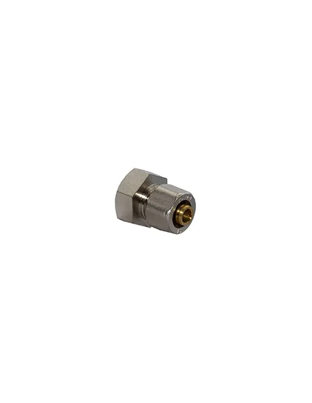 Муфта для металлопластиковых труб Fado Compress 16х1/2 дюйма, внутренняя резьба Муфта для металлопластиковых труб Fado Compress 16х1/2 дюйма, внутренняя резьба