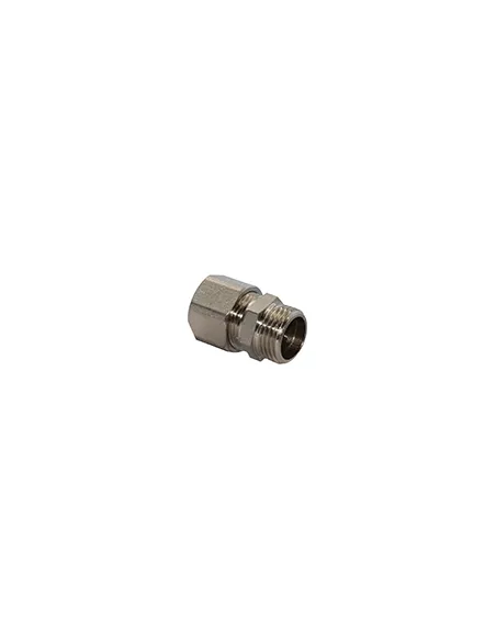 Муфта для металлопластиковых труб Fado Compress 16х3/4 дюйма, наружная резьба Муфта для металлопластиковых труб Fado Compress 16х3/4 дюйма, наружная резьба