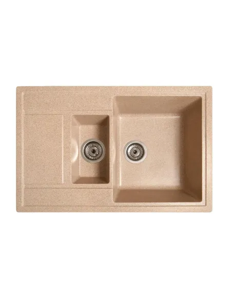 Мойка кухонная каменная прямоугольная Romzha Jorum 78D Piesok 301, 780x500x217 мм - 1