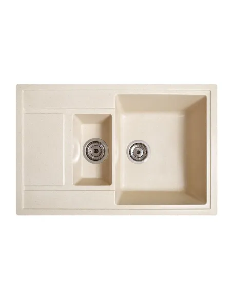 Мийка кухонна кам`яна прямокутна Romzha Jorum 78D Avena 501, 780x500x217 мм - 1