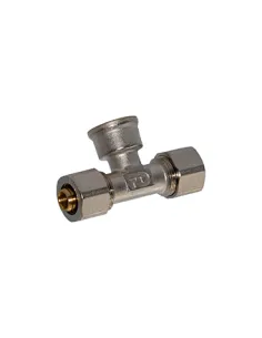 Тройник для металлопластиковых труб Fado Compress 20х20х1/2 дюйма, наружная резьба